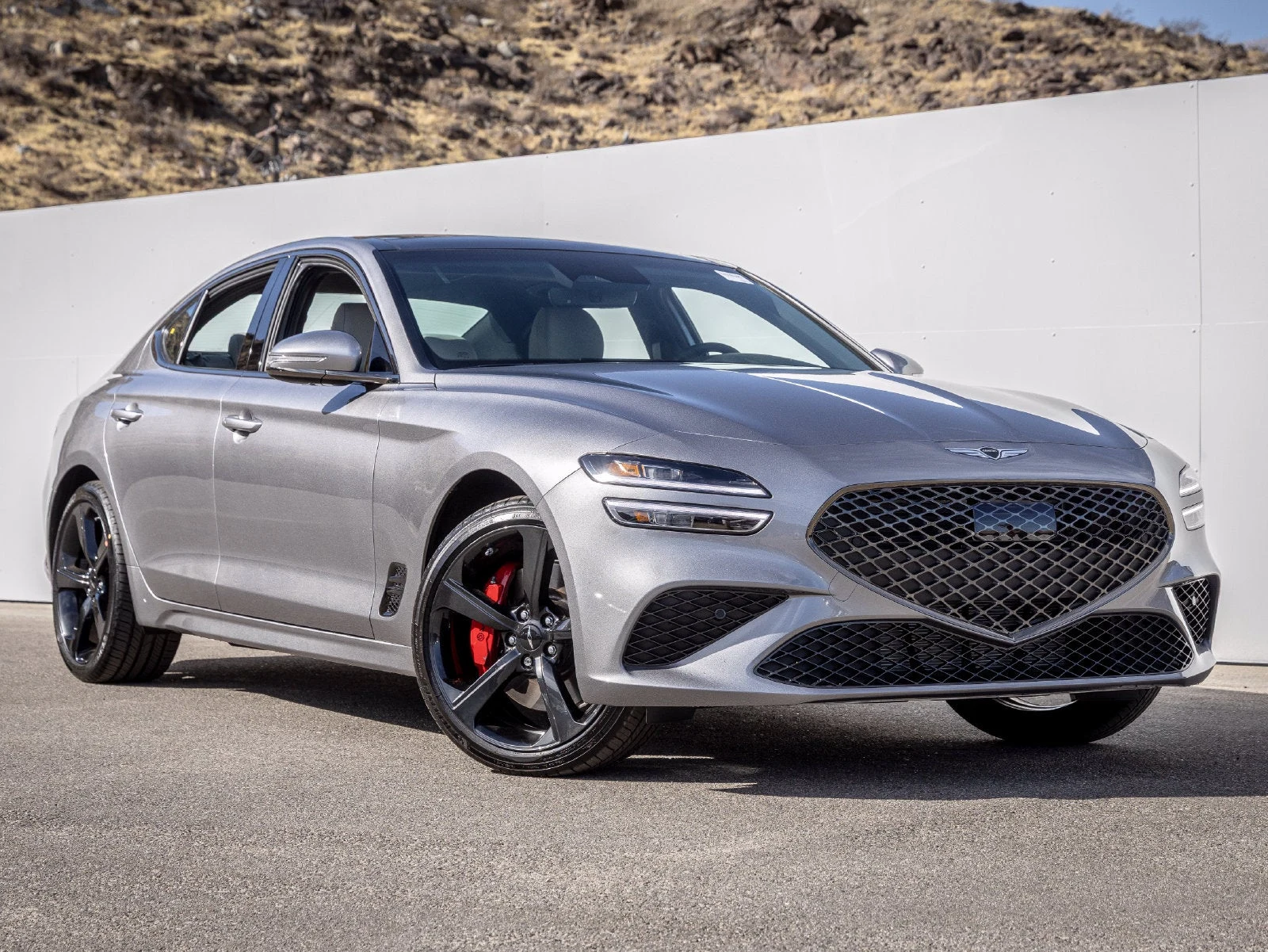 2027 Genesis G70 2.5T for sale, exterior, Savile Silver