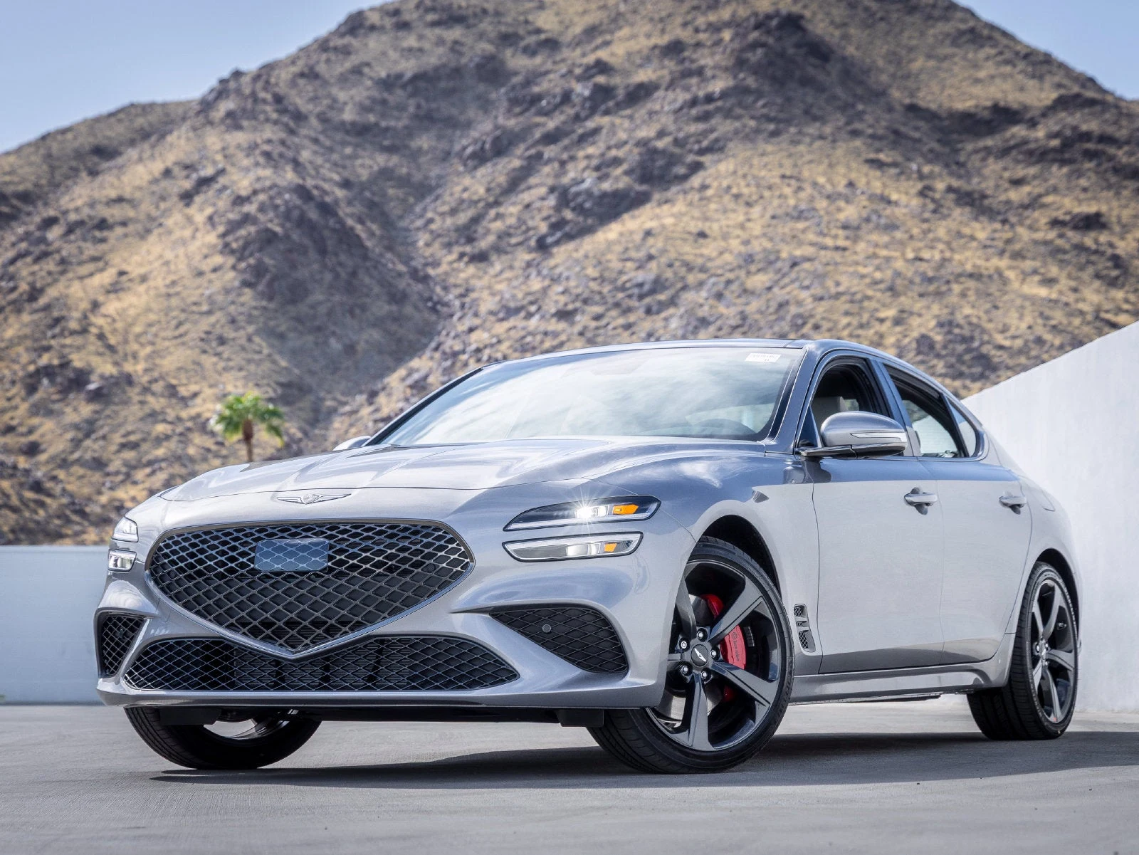 2027 Genesis G70 2.5T for sale, exterior, Savile Silver