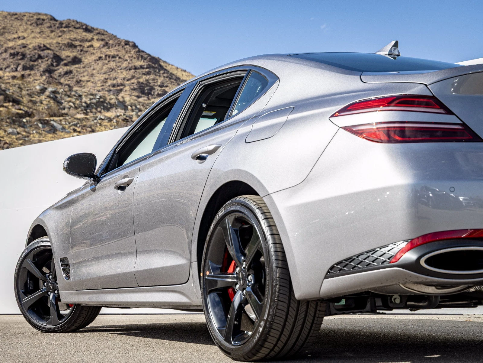 2027 Genesis G70 2.5T for sale, exterior, Savile Silver