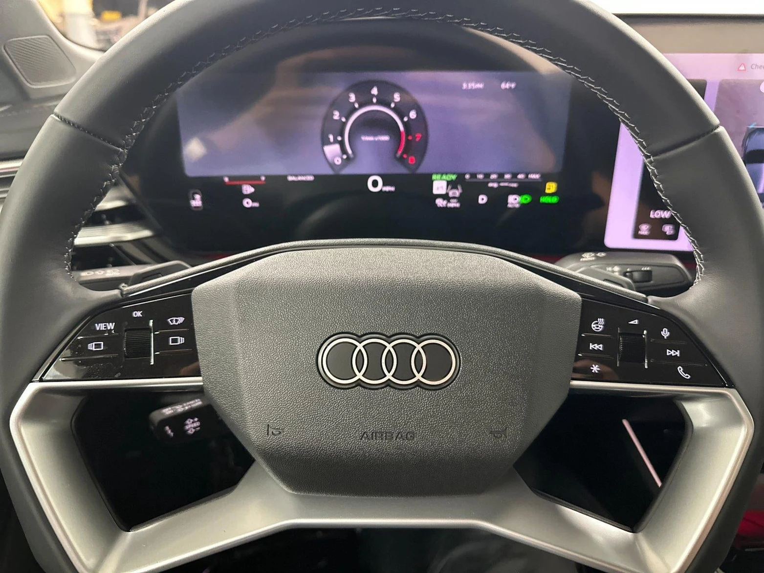 2026 Audi A6 Sedan Premium Plus interior, Black