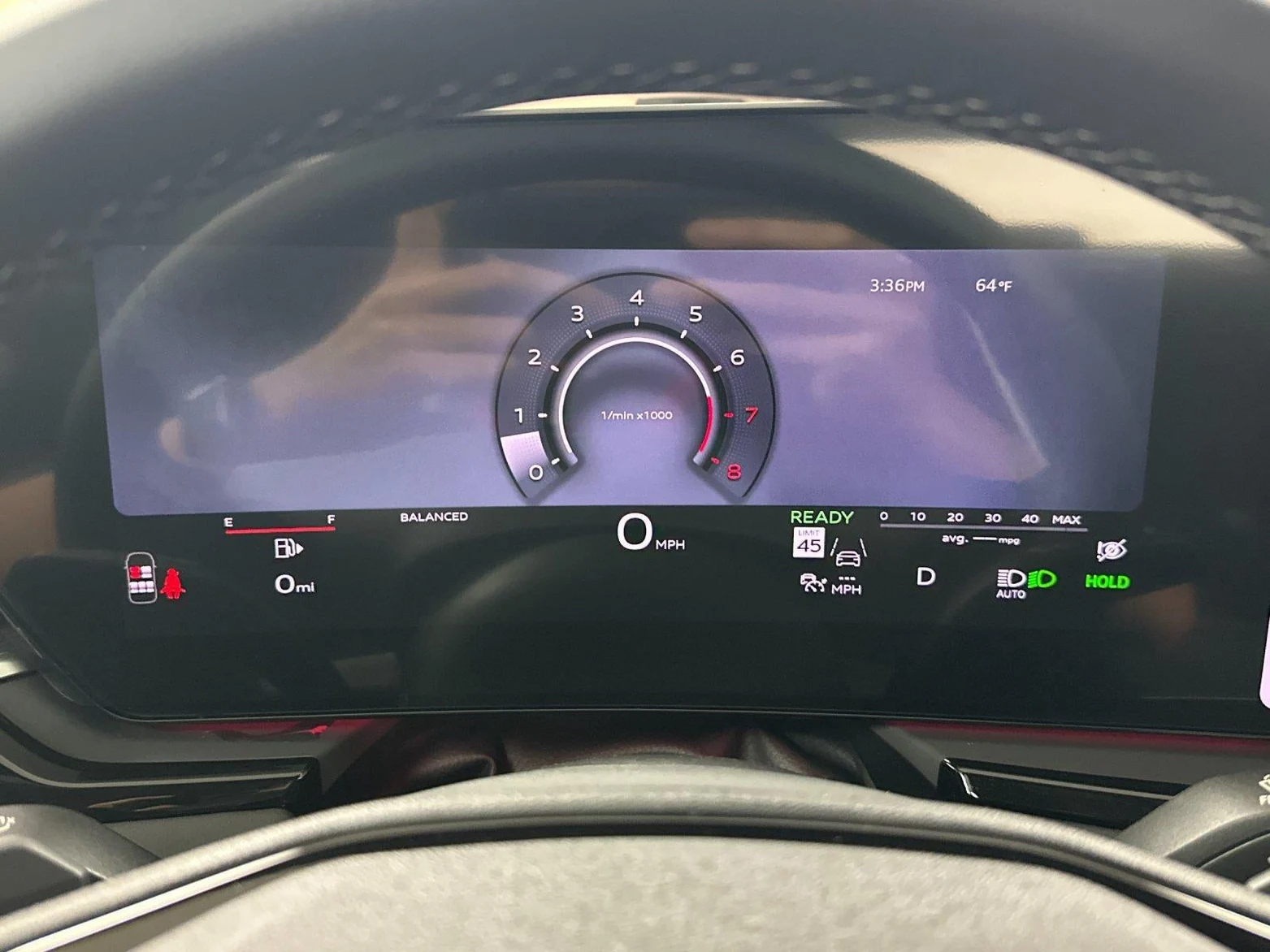 2026 Audi A6 Sedan Premium Plus interior, Black