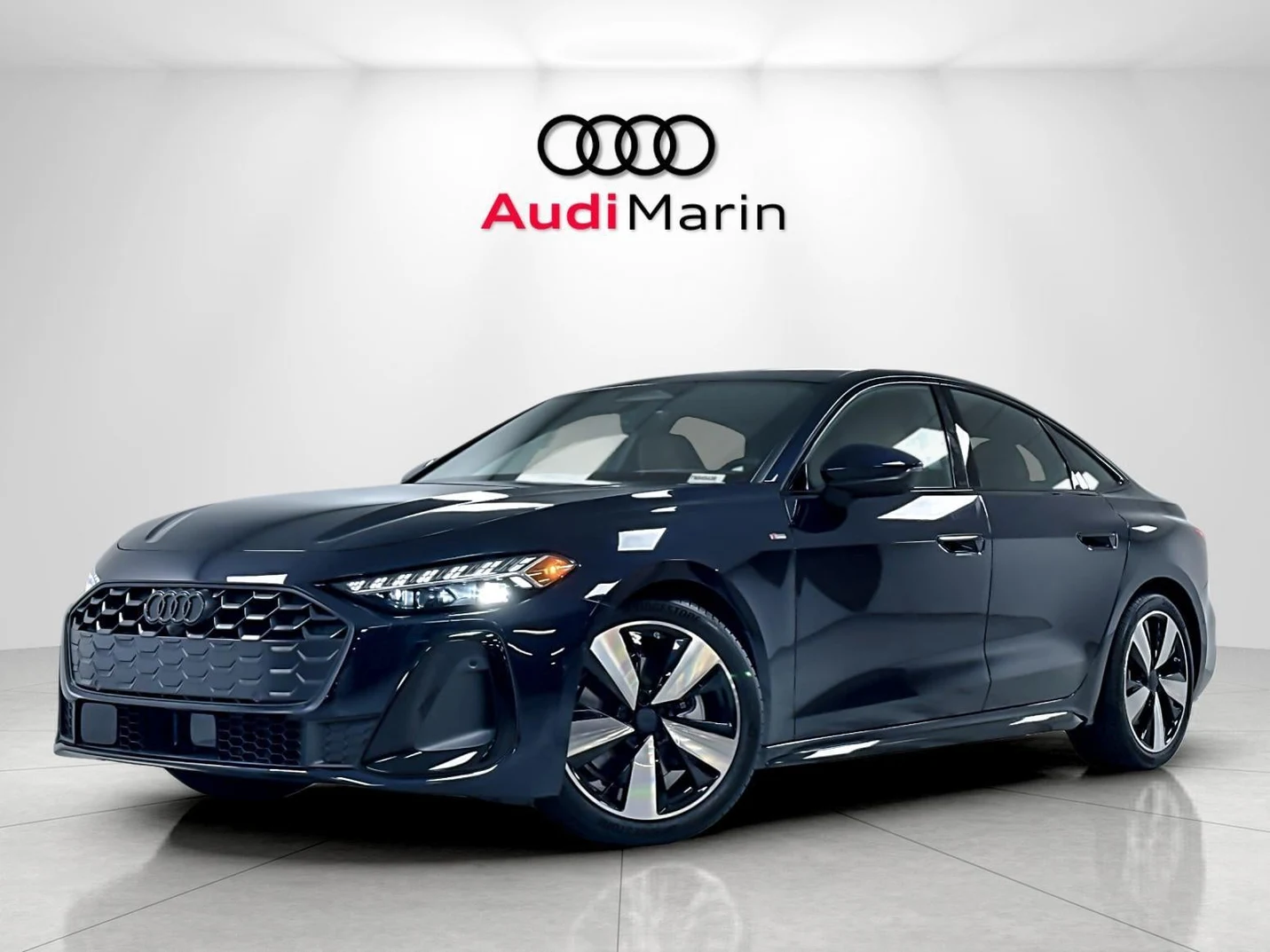 2026 Audi A5 Premium Plus for sale, exterior, Firmament Blue Metallic