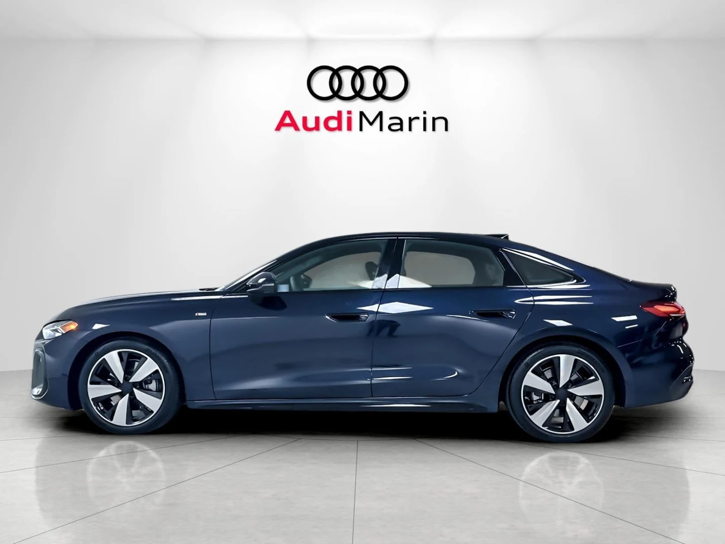 2026 Audi A5 Premium Plus for sale, exterior, Firmament Blue Metallic