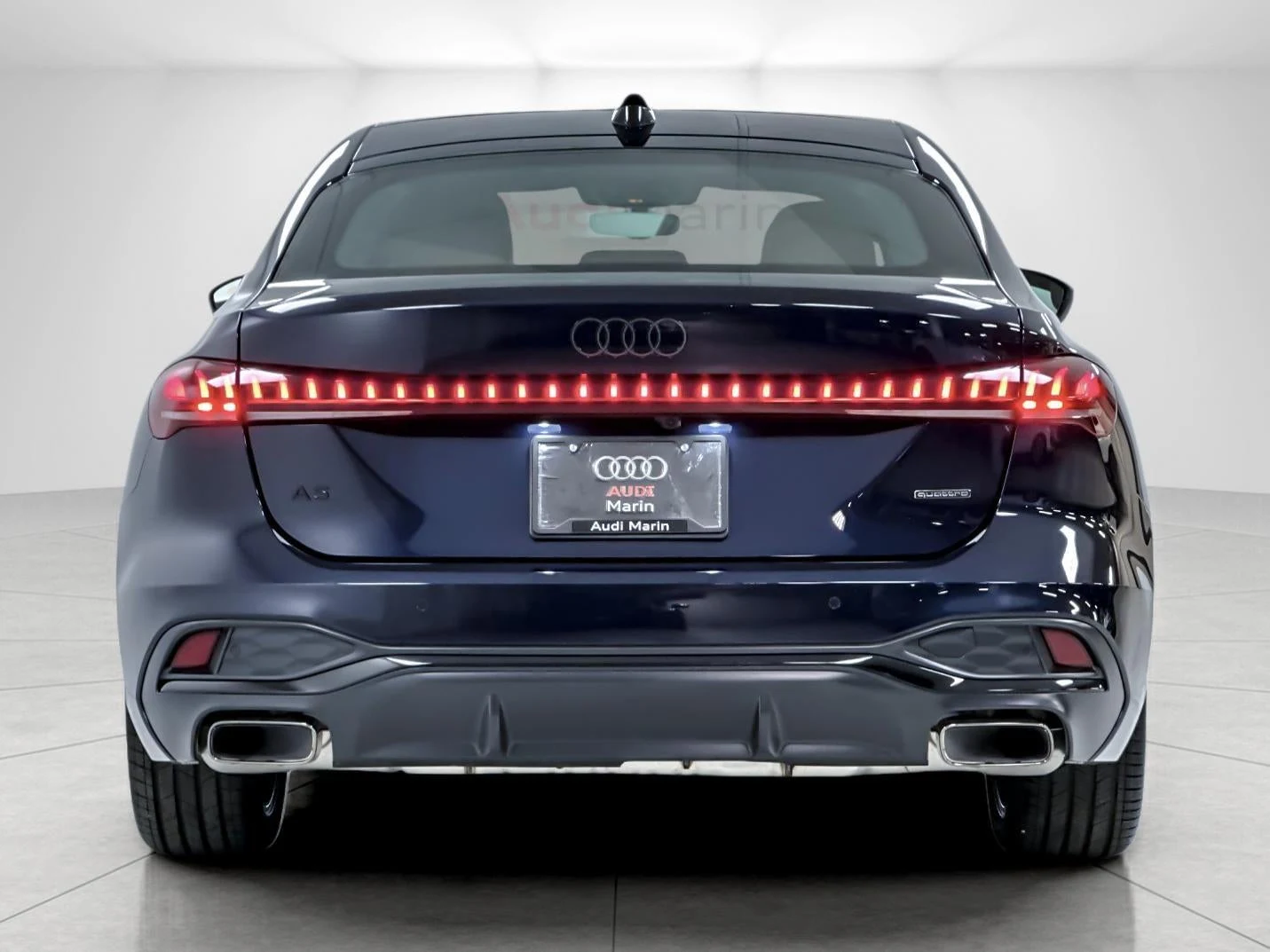 2026 Audi A5 Premium Plus for sale, exterior, Firmament Blue Metallic