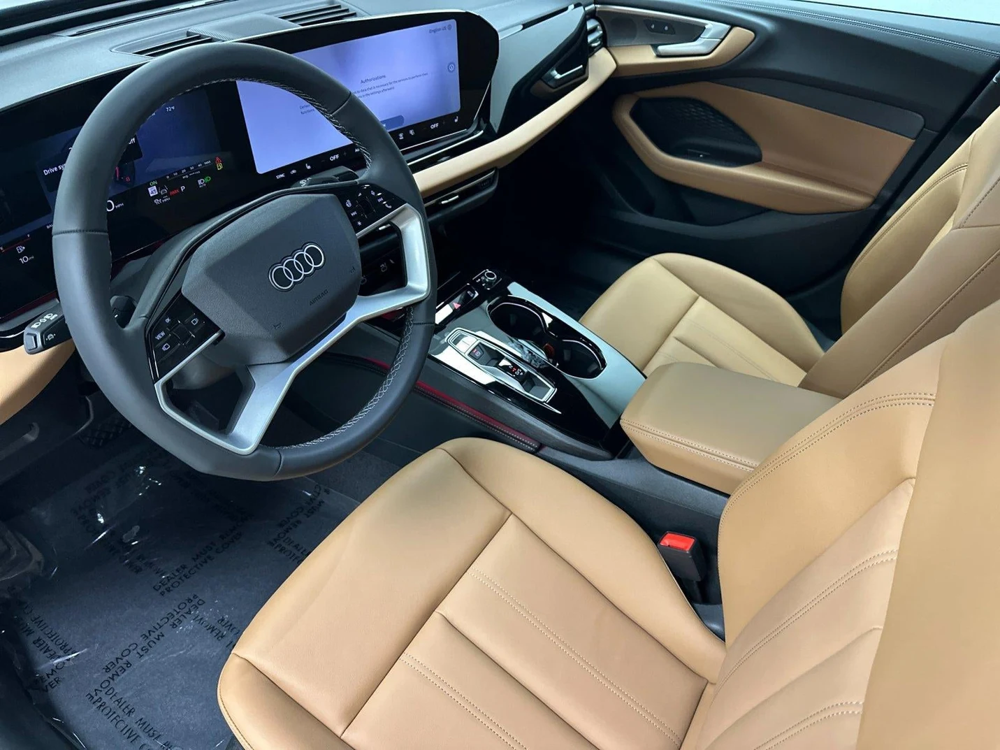 2026 Audi A5 Premium Plus interior, Muscat Brown