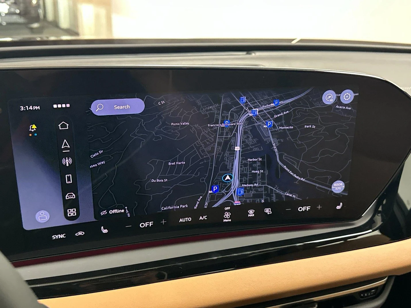 2026 Audi A5 Premium Plus interior, dashboard, Muscat Brown