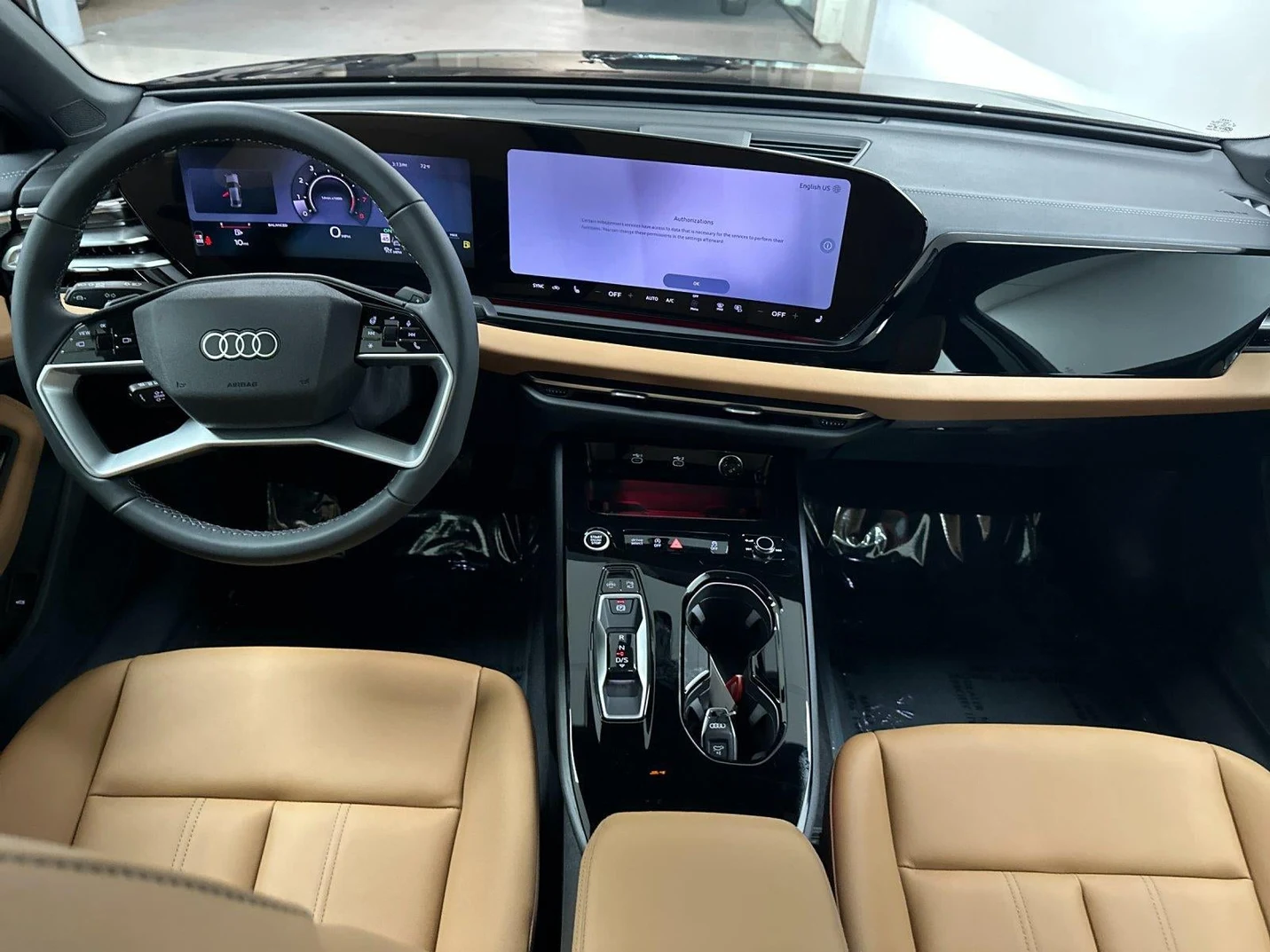 2026 Audi A5 Premium Plus interior, Muscat Brown