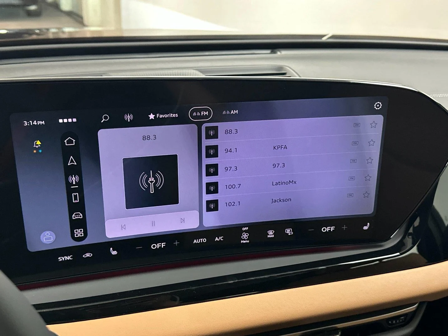 2026 Audi A5 Premium Plus interior, Muscat Brown