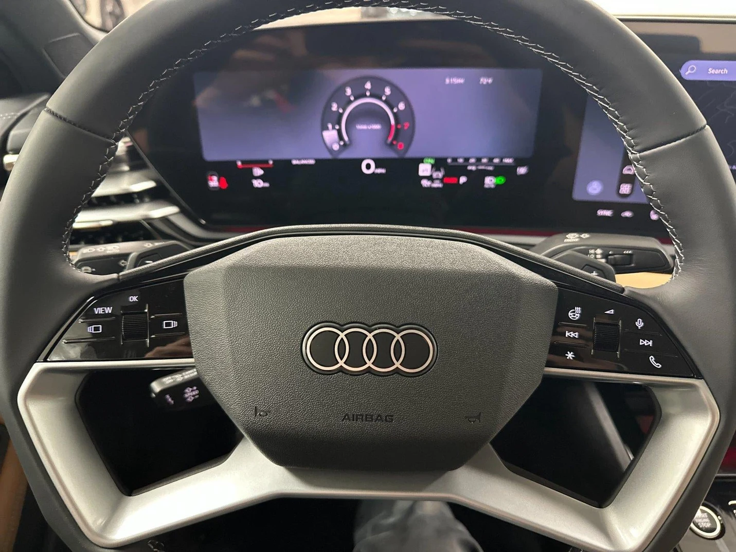 2026 Audi A5 Premium Plus interior, Muscat Brown