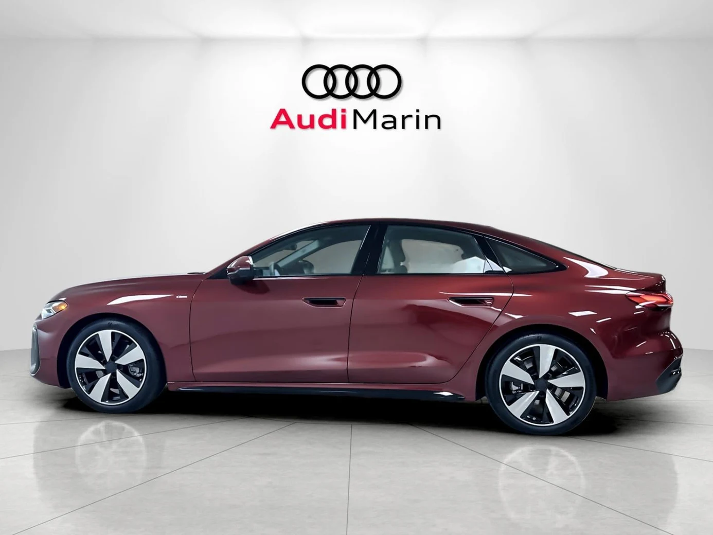 2026 Audi A5 Premium Plus for sale, exterior, Grenadine Red Metallic