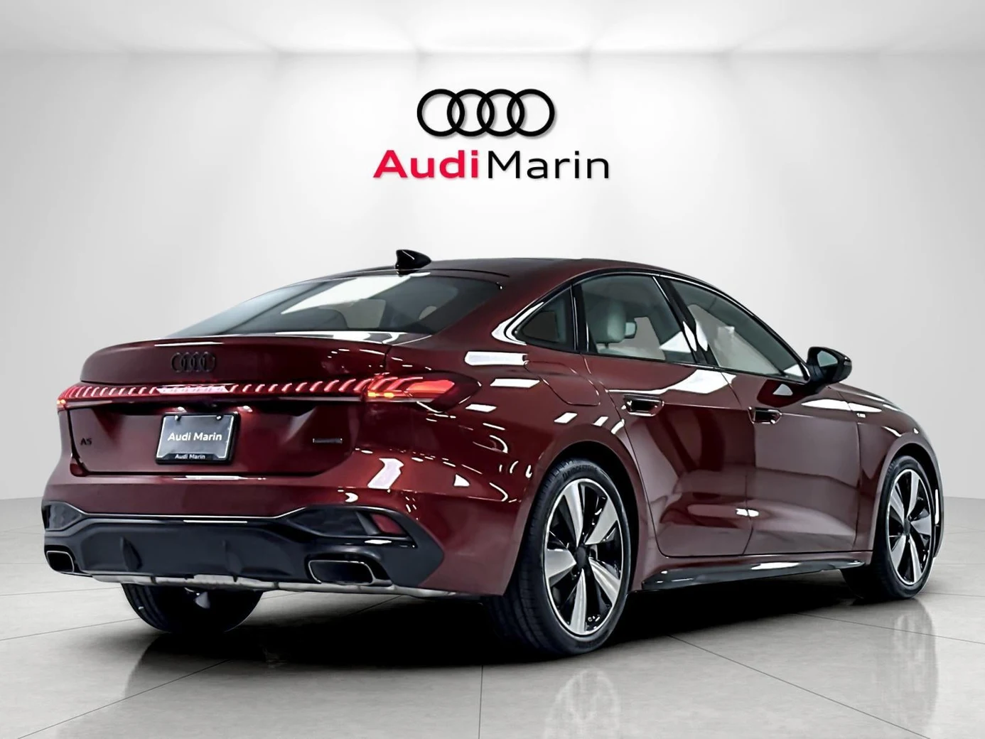 2026 Audi A5 Premium Plus for sale, exterior, Grenadine Red Metallic