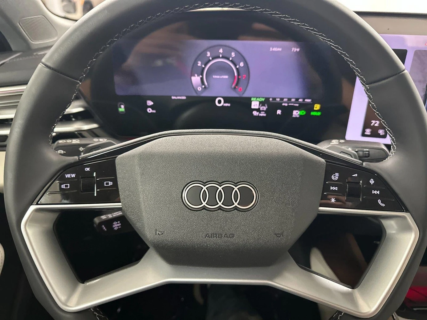2026 Audi A5 Premium Plus interior, Pearl Beige