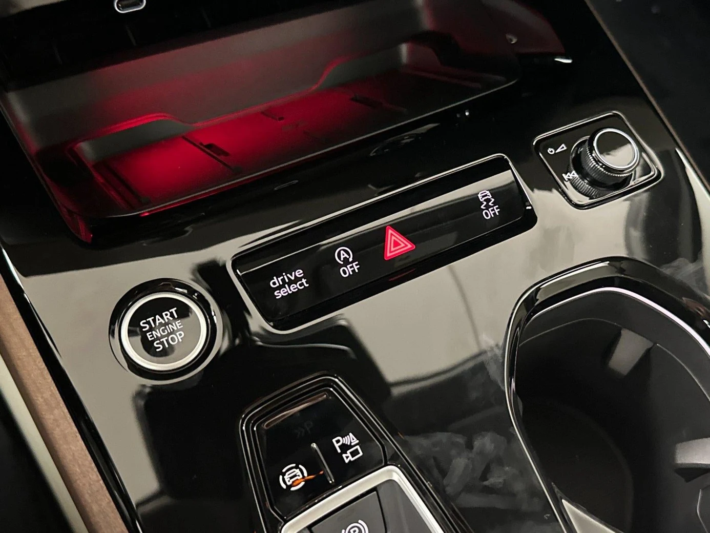2026 Audi A5 Premium Plus interior, center console, Pearl Beige