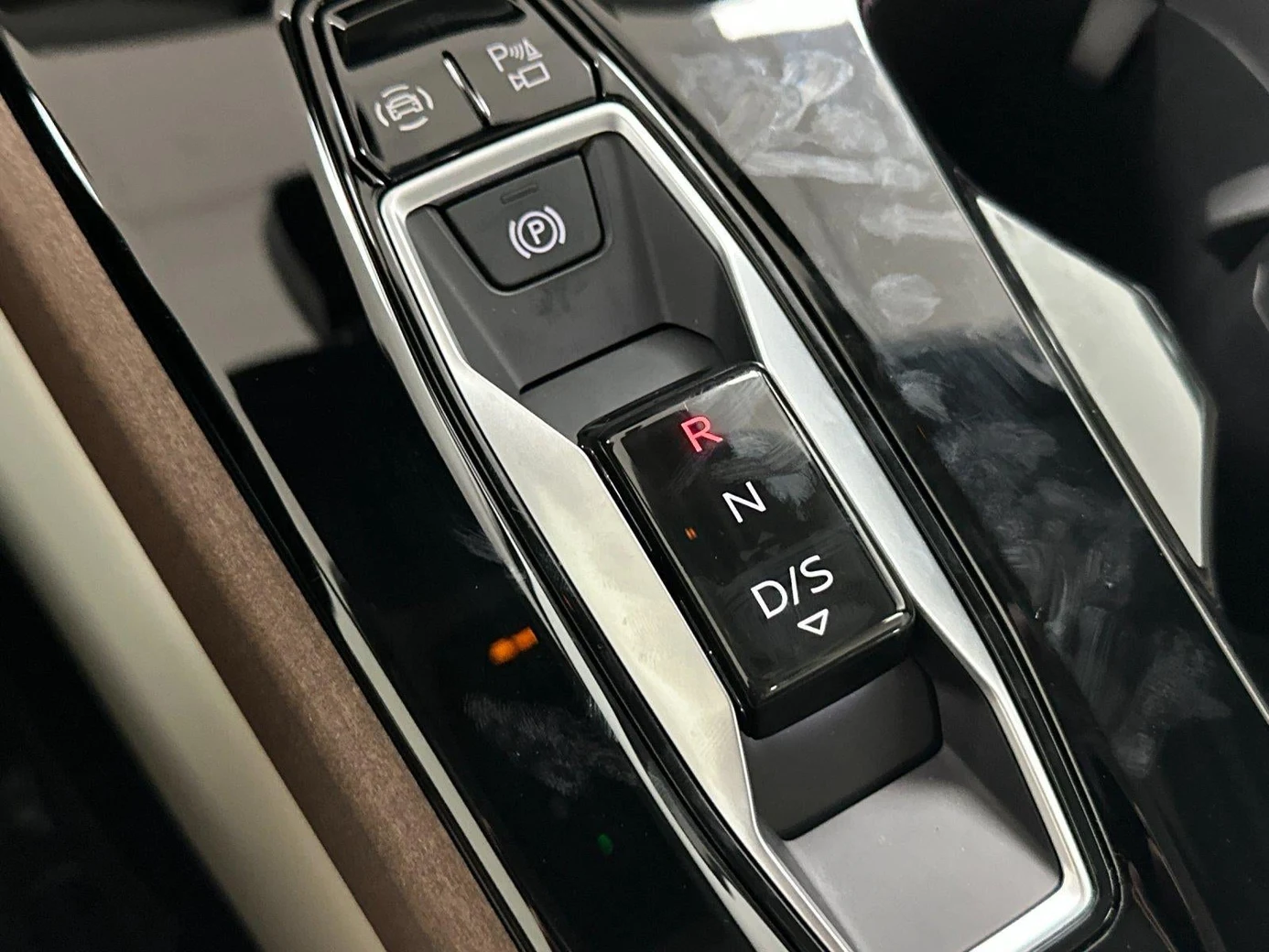2026 Audi A5 Premium Plus interior, center console, Pearl Beige