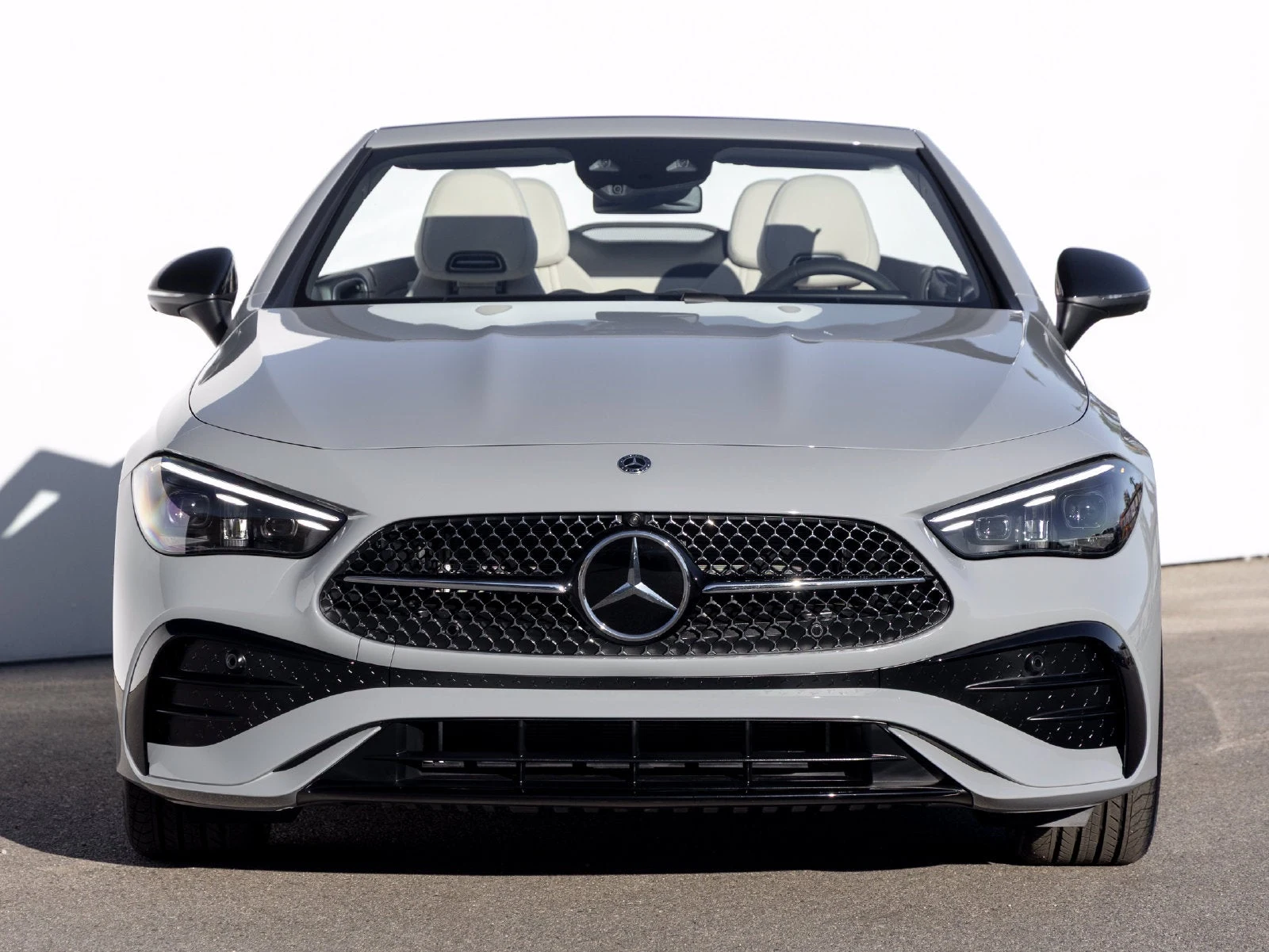 2027 Mercedes-Benz CLE 300 4MATIC Cabriolet for sale, exterior, Manufaktur Alpine Grey Metallic
