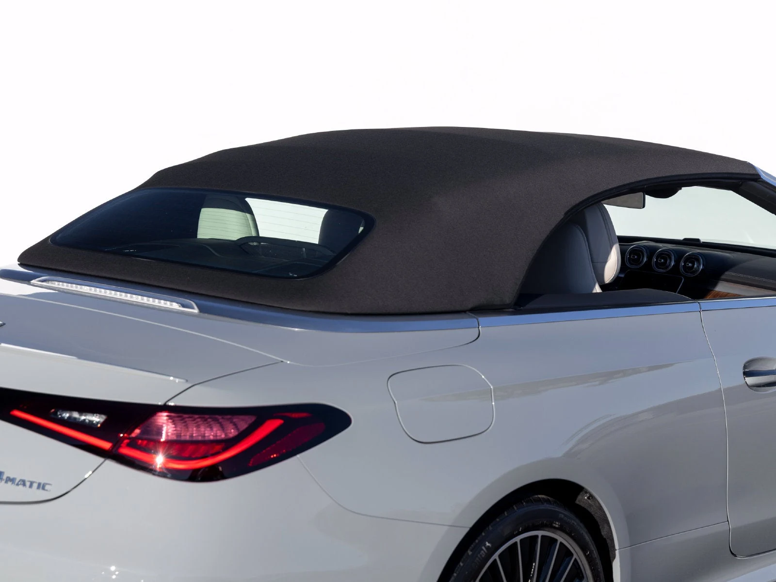 2027 Mercedes-Benz CLE 300 4MATIC Cabriolet for sale, exterior, Manufaktur Alpine Grey Metallic