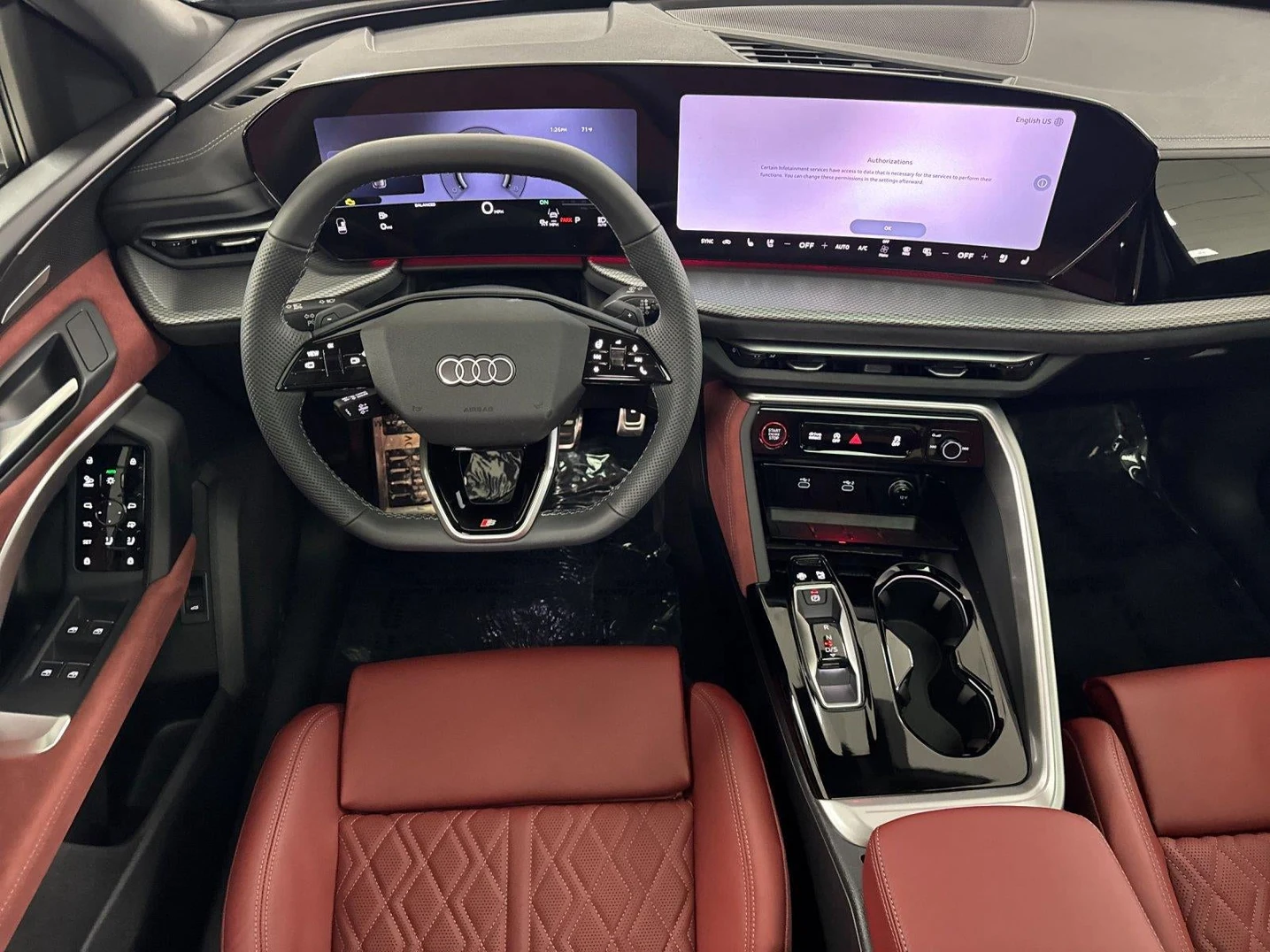 2026 Audi SQ5 Premium Plus quattro interior, dashboard, Arras Red