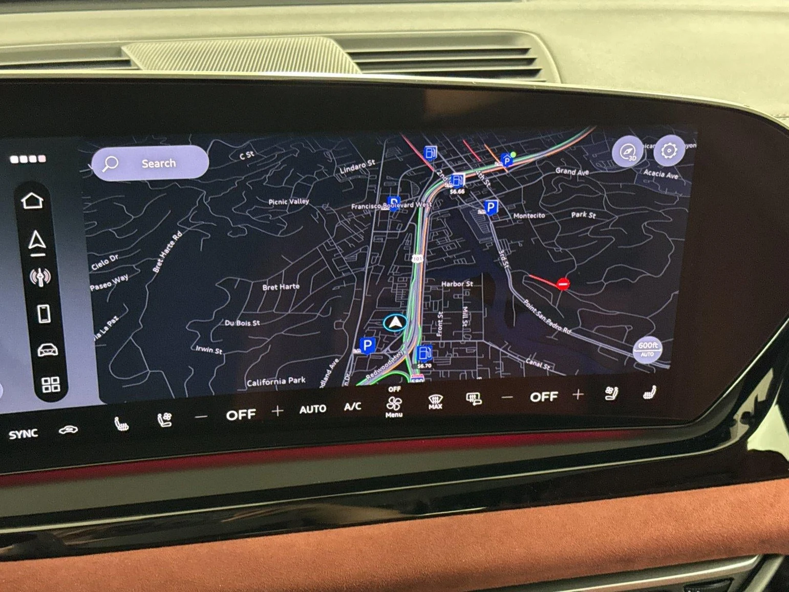 2026 Audi S5 Premium Plus quattro interior, Arras Red