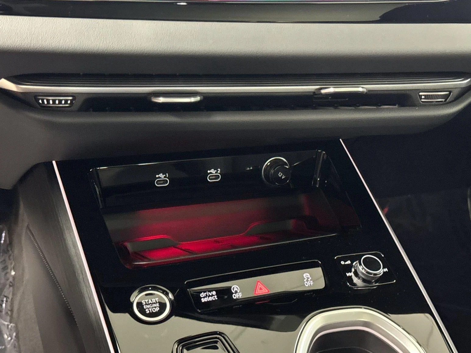 2026 Audi A6 Sedan Premium Plus interior, center console, Black