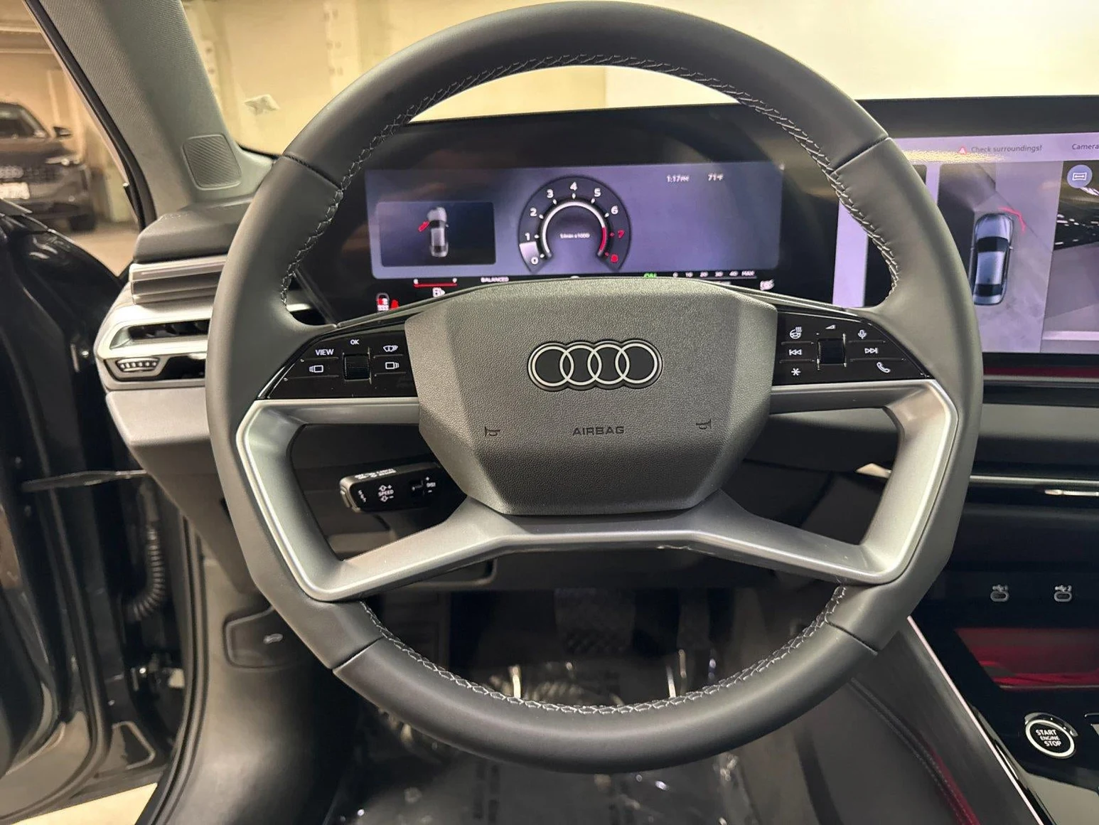 2026 Audi A6 Sedan Premium Plus interior, Black