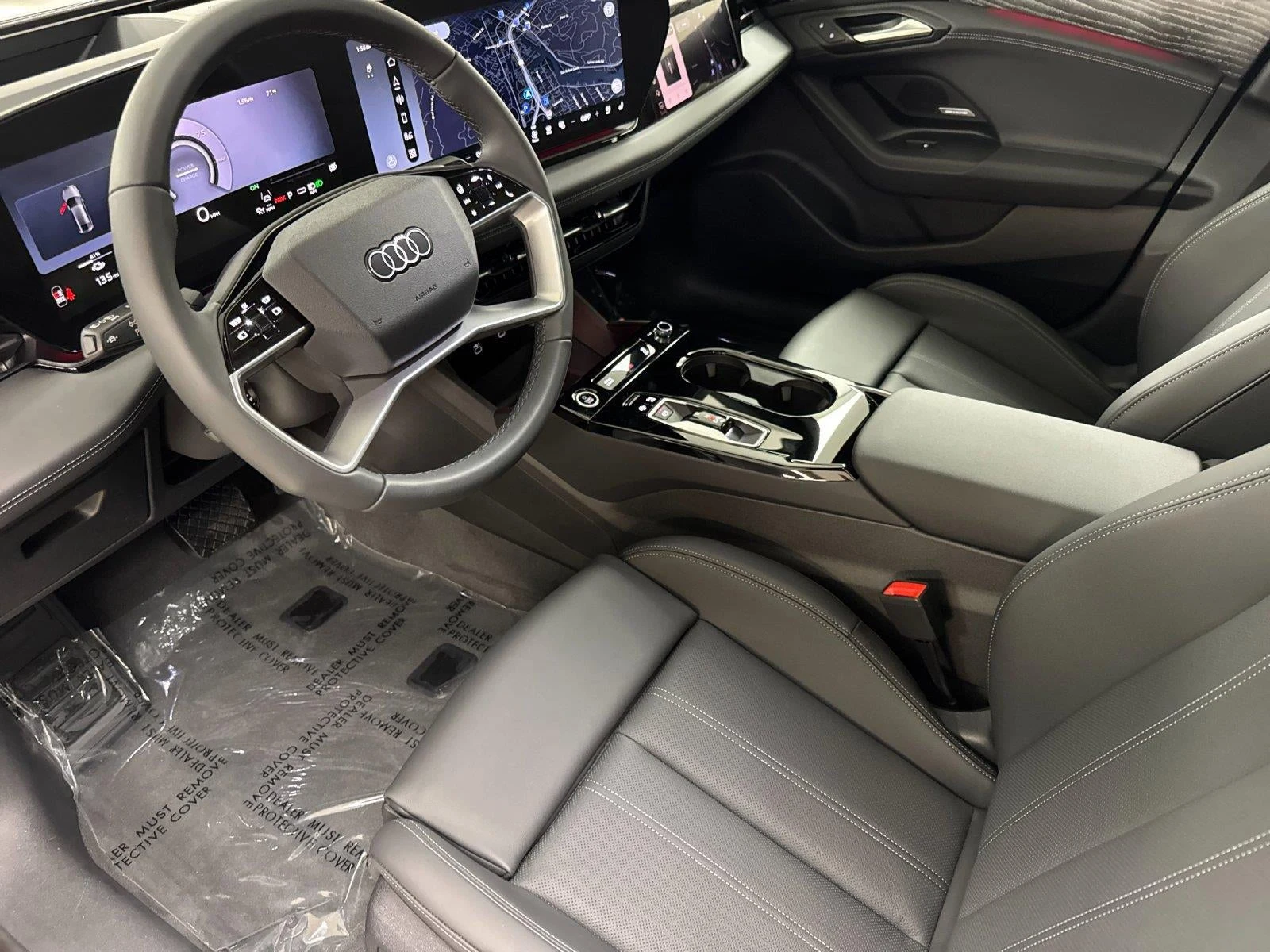 2027 Audi A6 e-tron Sportback Prestige quattro interior, Black