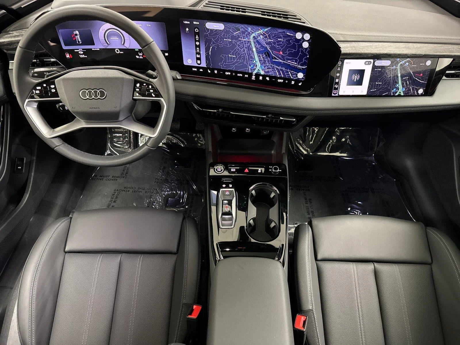 2027 Audi A6 e-tron Sportback Prestige quattro interior, dashboard, Black