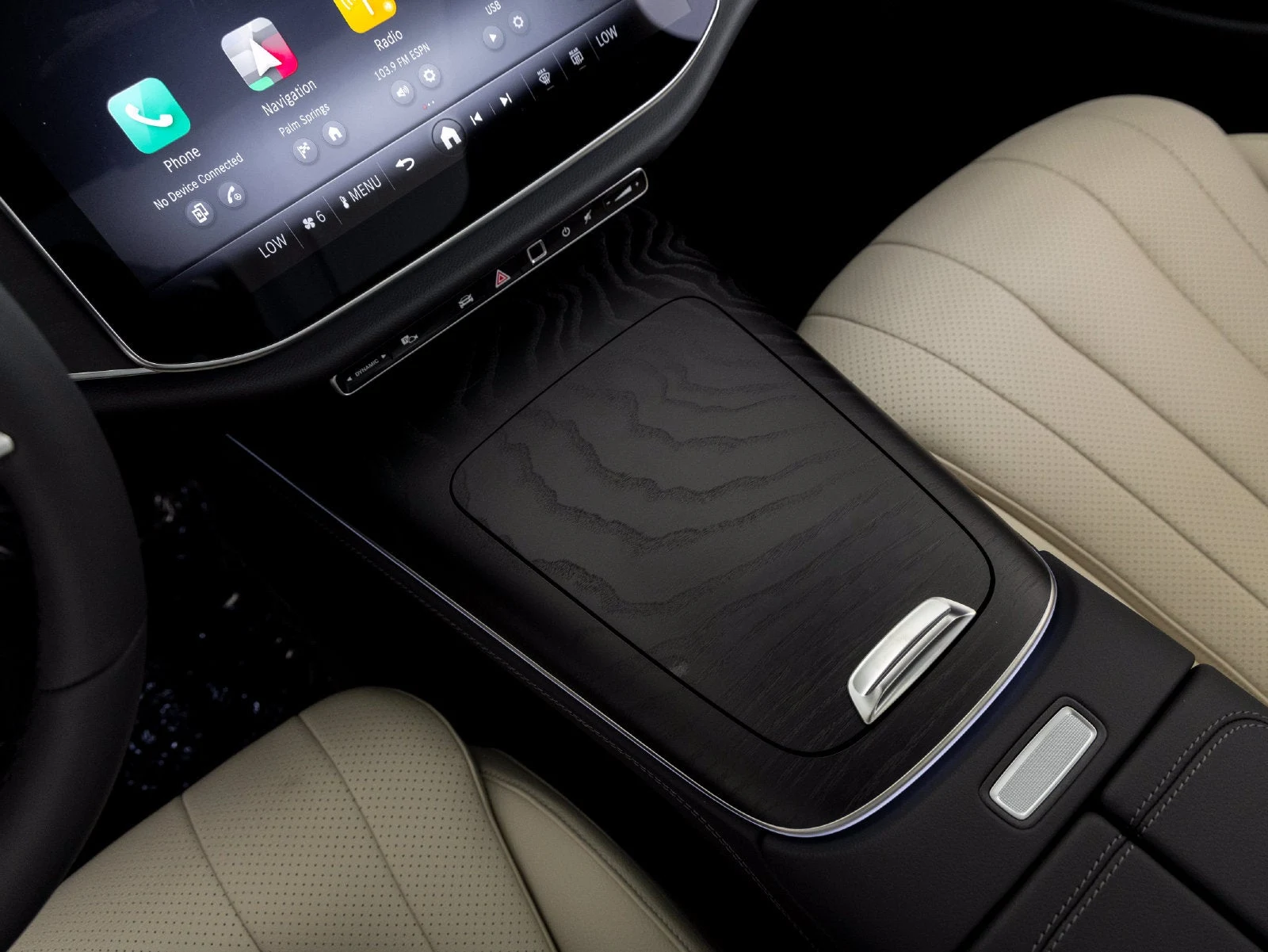 2027 Mercedes-Benz E 350 interior, Macchiato Beige/Black