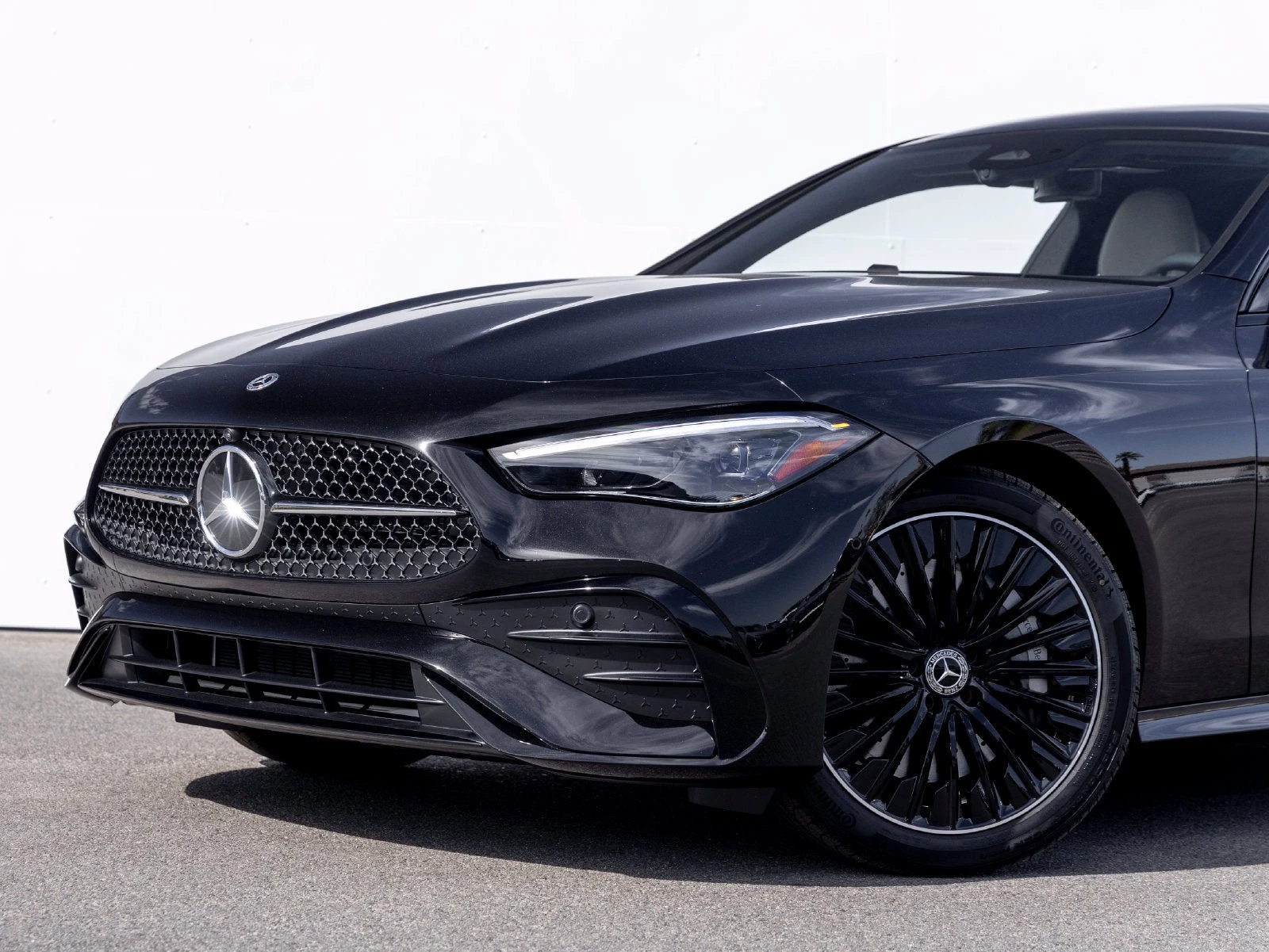 2027 Mercedes-Benz CLE 450 4MATIC Coupé for sale, exterior, Obsidian Black Metallic