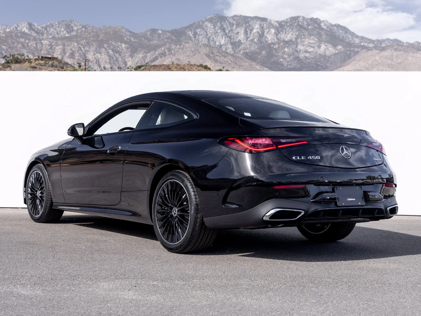 2027 Mercedes-Benz CLE 450 4MATIC Coupé for sale, exterior, Obsidian Black Metallic