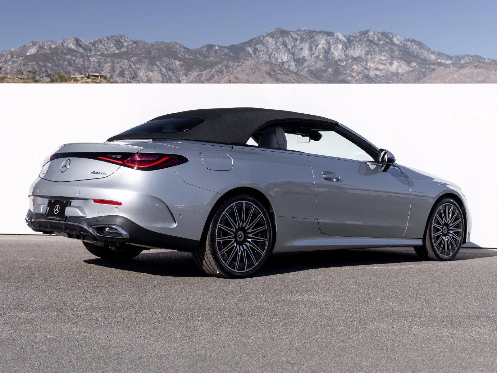 2027 Mercedes-Benz CLE 300 4MATIC Cabriolet for sale, exterior, Cirrus Silver Metallic