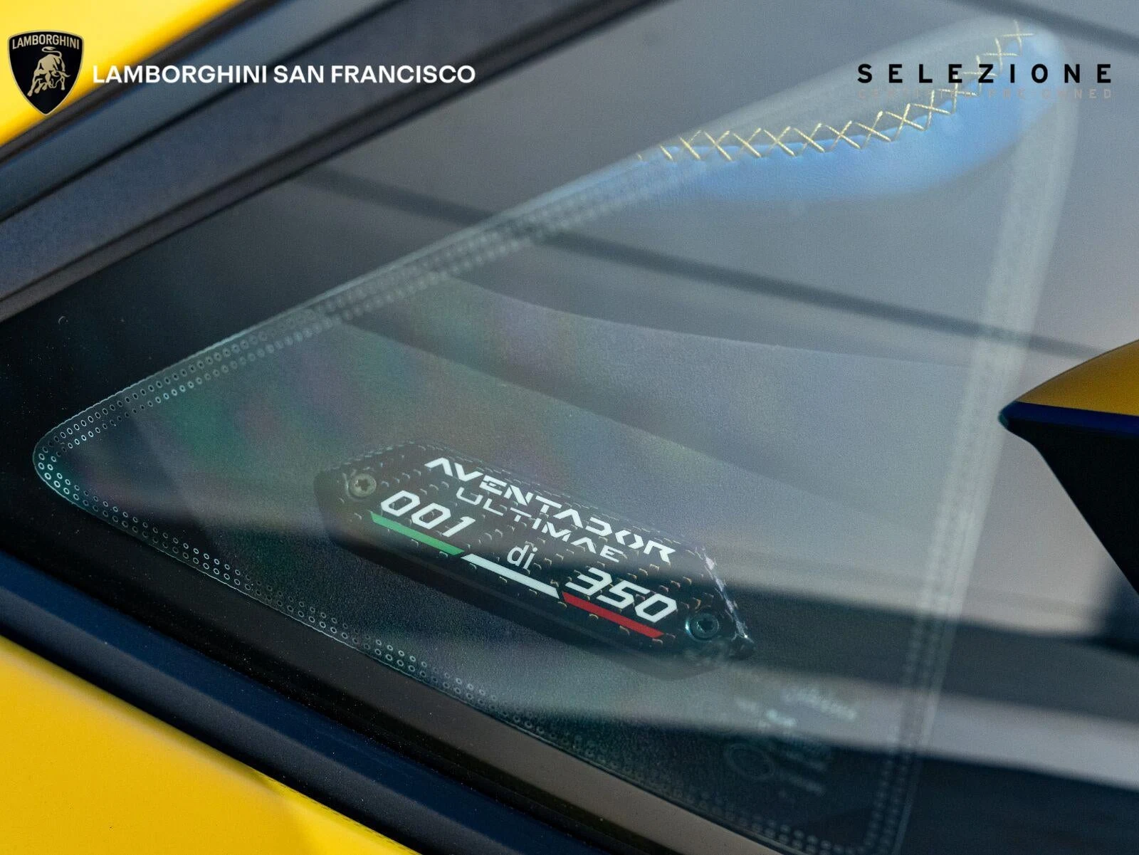 2022 Lamborghini Aventador LP 780-4 Ultimae interior, Nero Ade / Blu Amon