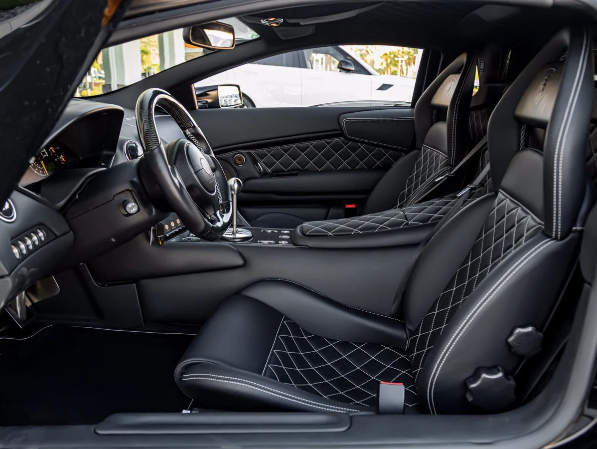 2008 Lamborghini Murcielago LP640 Gated Manual Conversion interior, seats, Black
