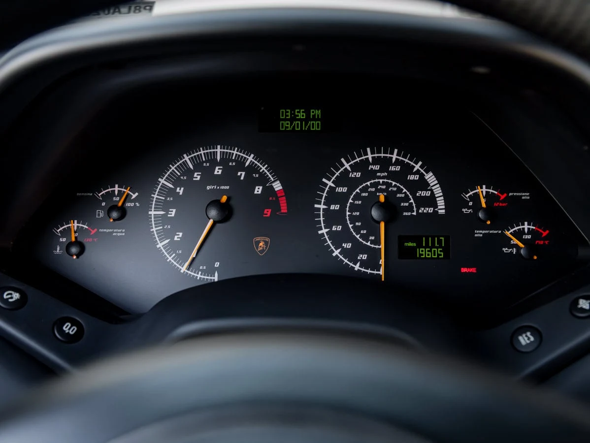 2008 Lamborghini Murcielago LP640 Gated Manual Conversion interior, Black