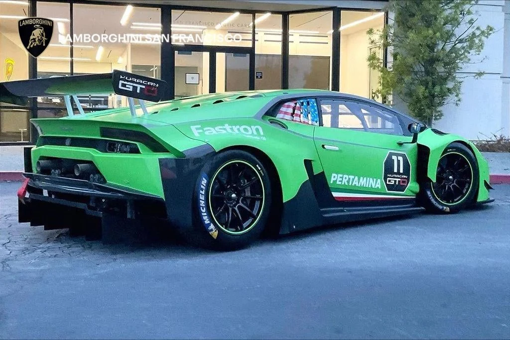 2017 Lamborghini Huracan GTD Collectors Limited Edition for sale, exterior, Verde Mantis Matt Homage Livery