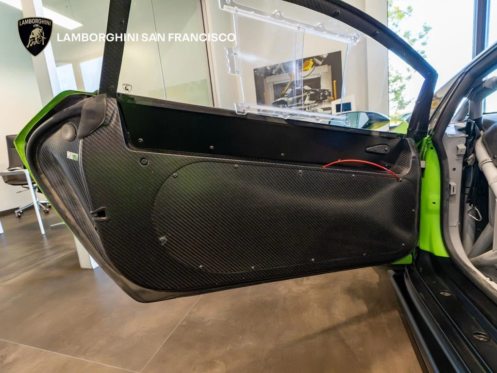 2017 Lamborghini Huracan GTD Collectors Limited Edition interior, door panel, Nero Ade