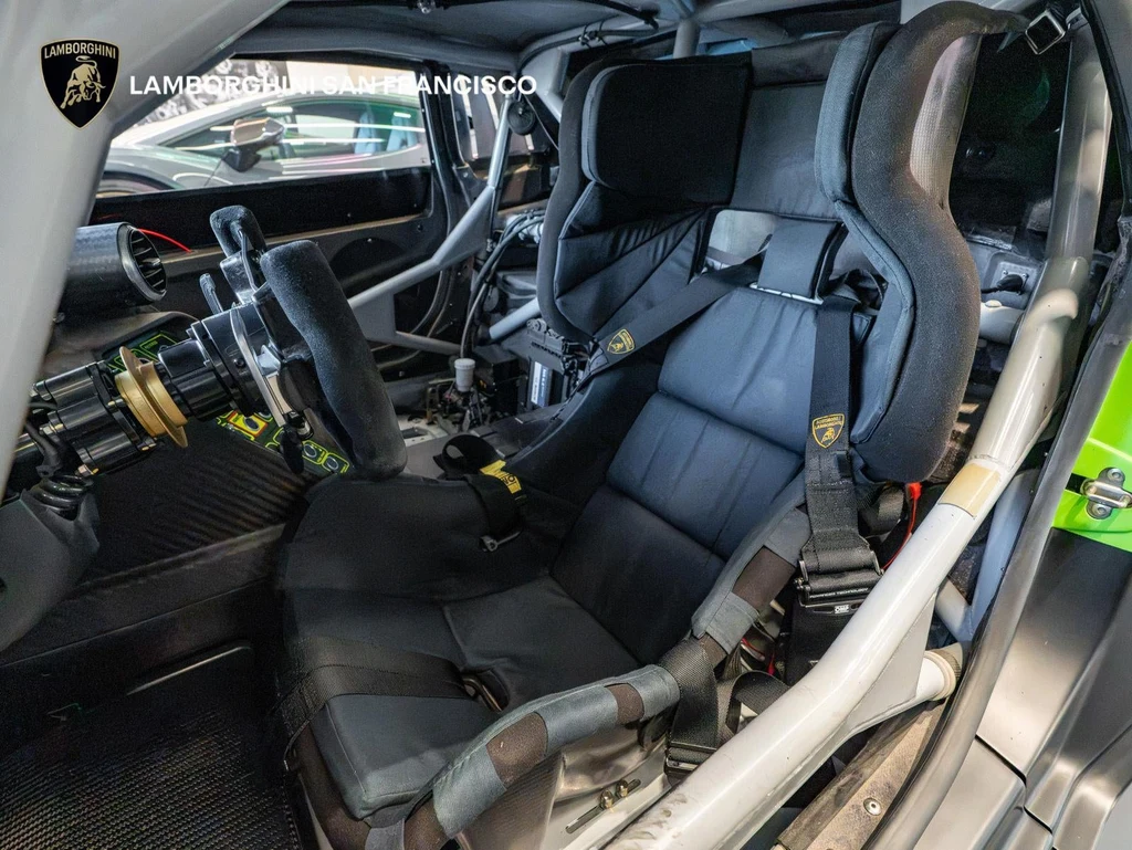 2017 Lamborghini Huracan GTD Collectors Limited Edition interior, Nero Ade