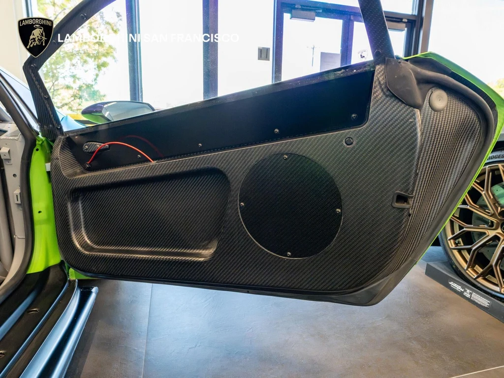 2017 Lamborghini Huracan GTD Collectors Limited Edition interior, door panel, Nero Ade