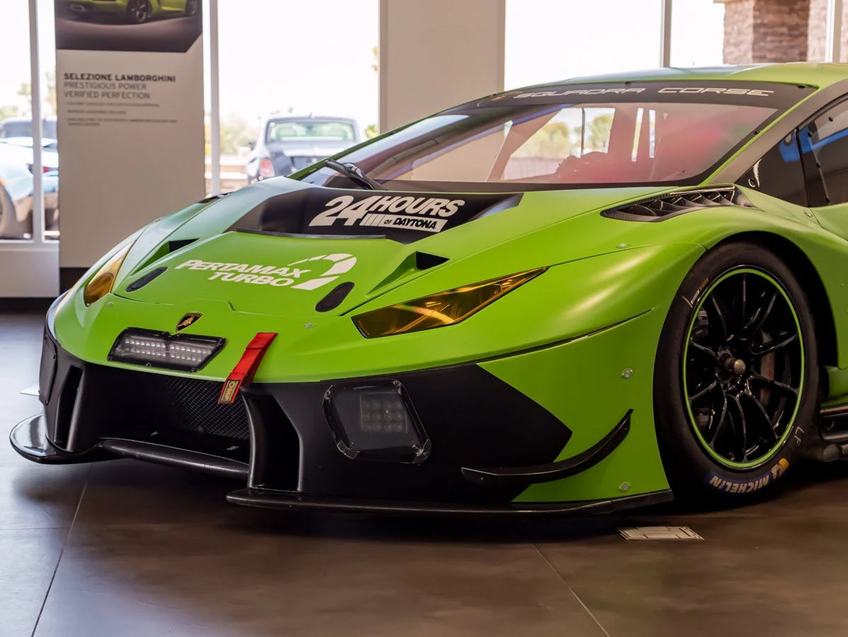 2017 Lamborghini Huracan GT3 for sale, exterior, Green