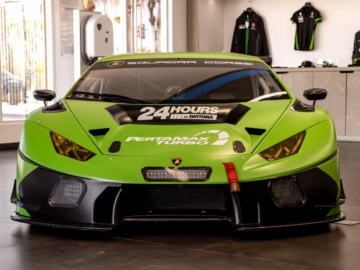 2017 Lamborghini Huracan GT3 for sale, exterior, Green