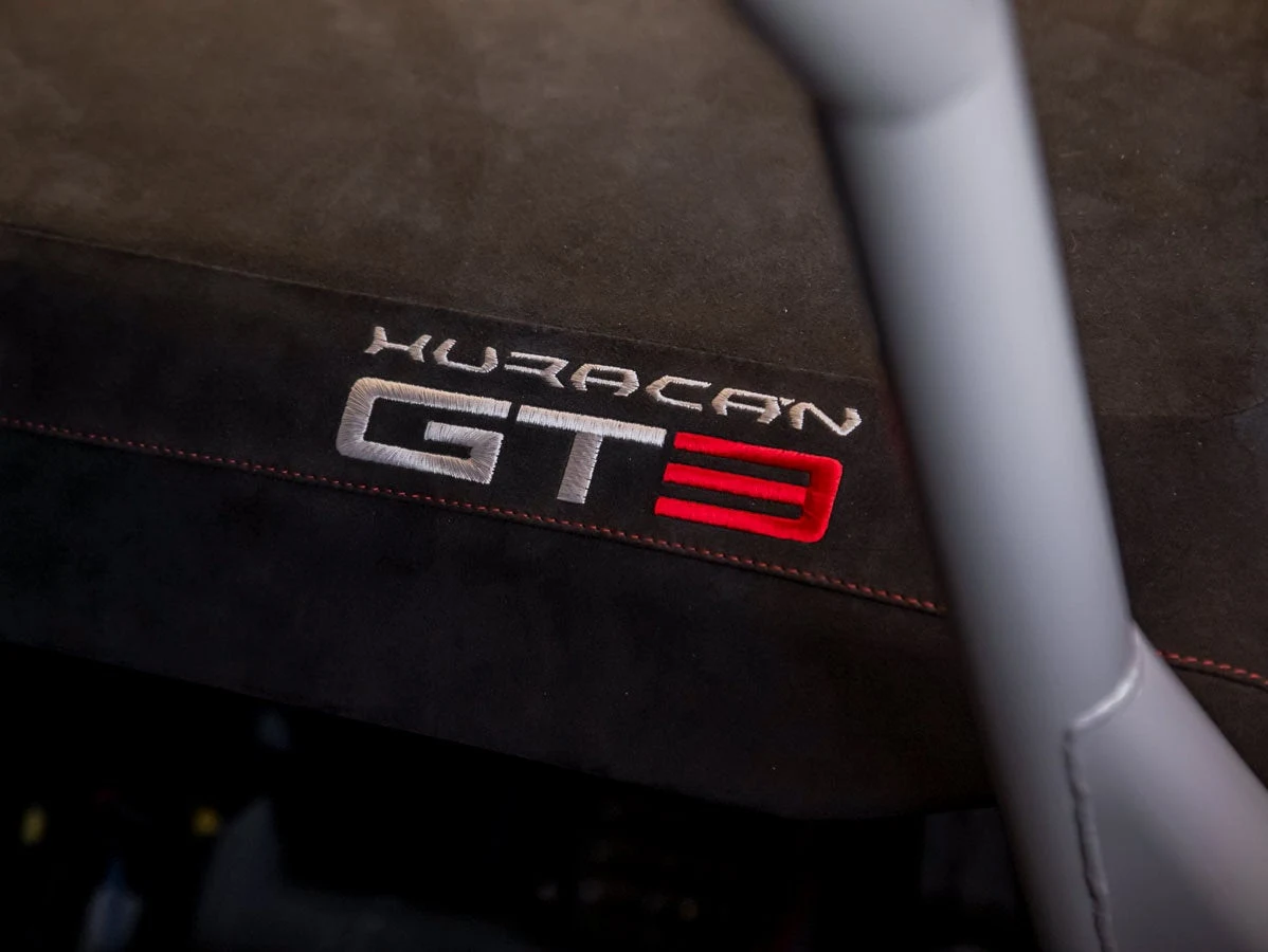 2017 Lamborghini Huracan GT3 interior