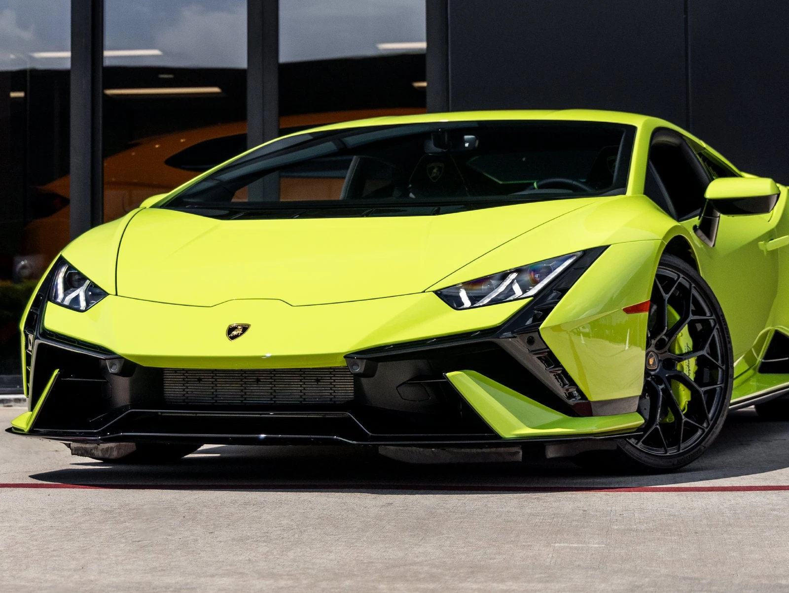 2024 Lamborghini Huracan Tecnica for sale, exterior, Verde Scandal Metallic