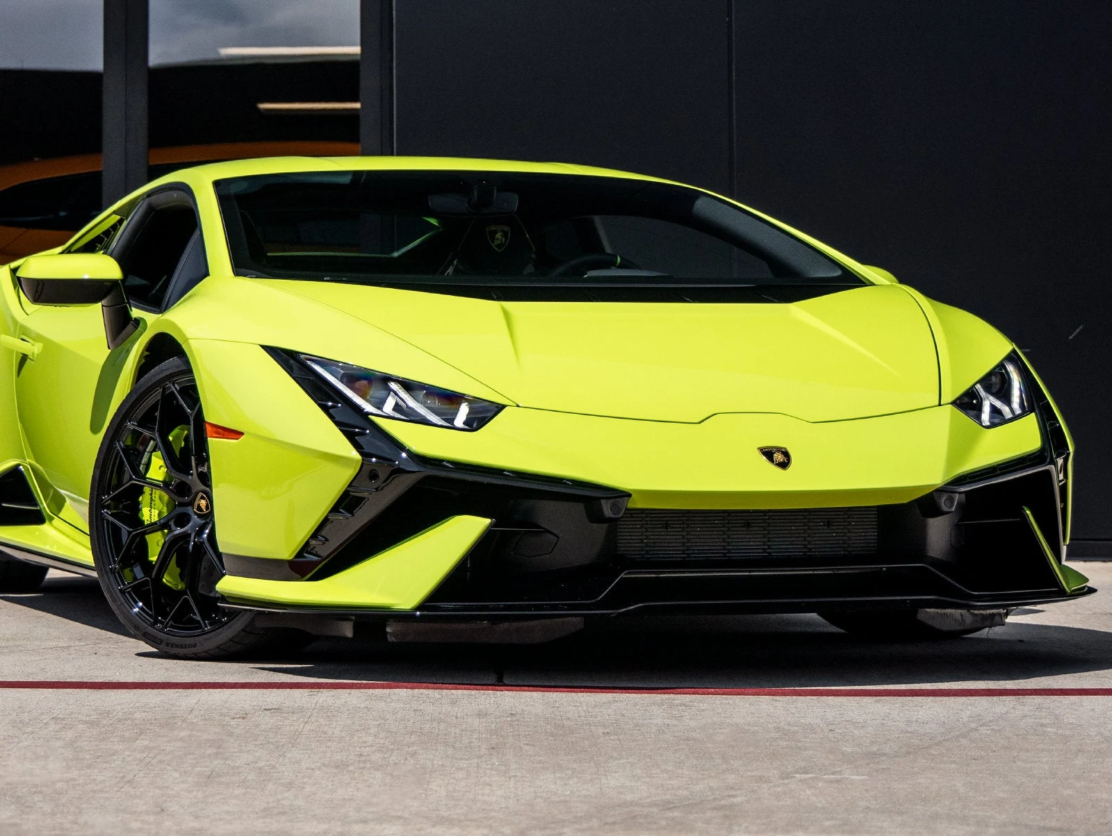 2024 Lamborghini Huracan Tecnica for sale, exterior, Verde Scandal Metallic
