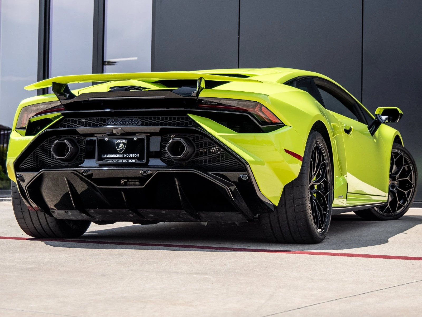 2024 Lamborghini Huracan Tecnica for sale, exterior, Verde Scandal Metallic