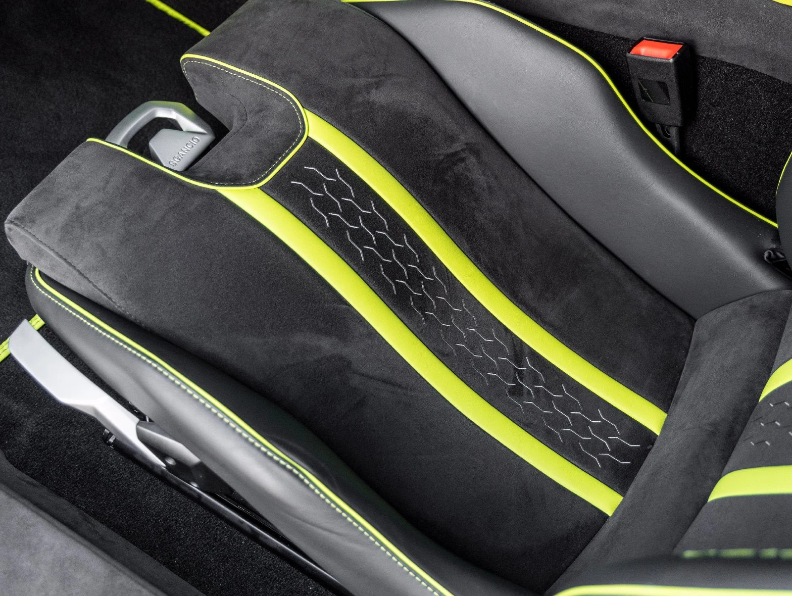 2024 Lamborghini Huracan Tecnica interior, seats, Nero Ade