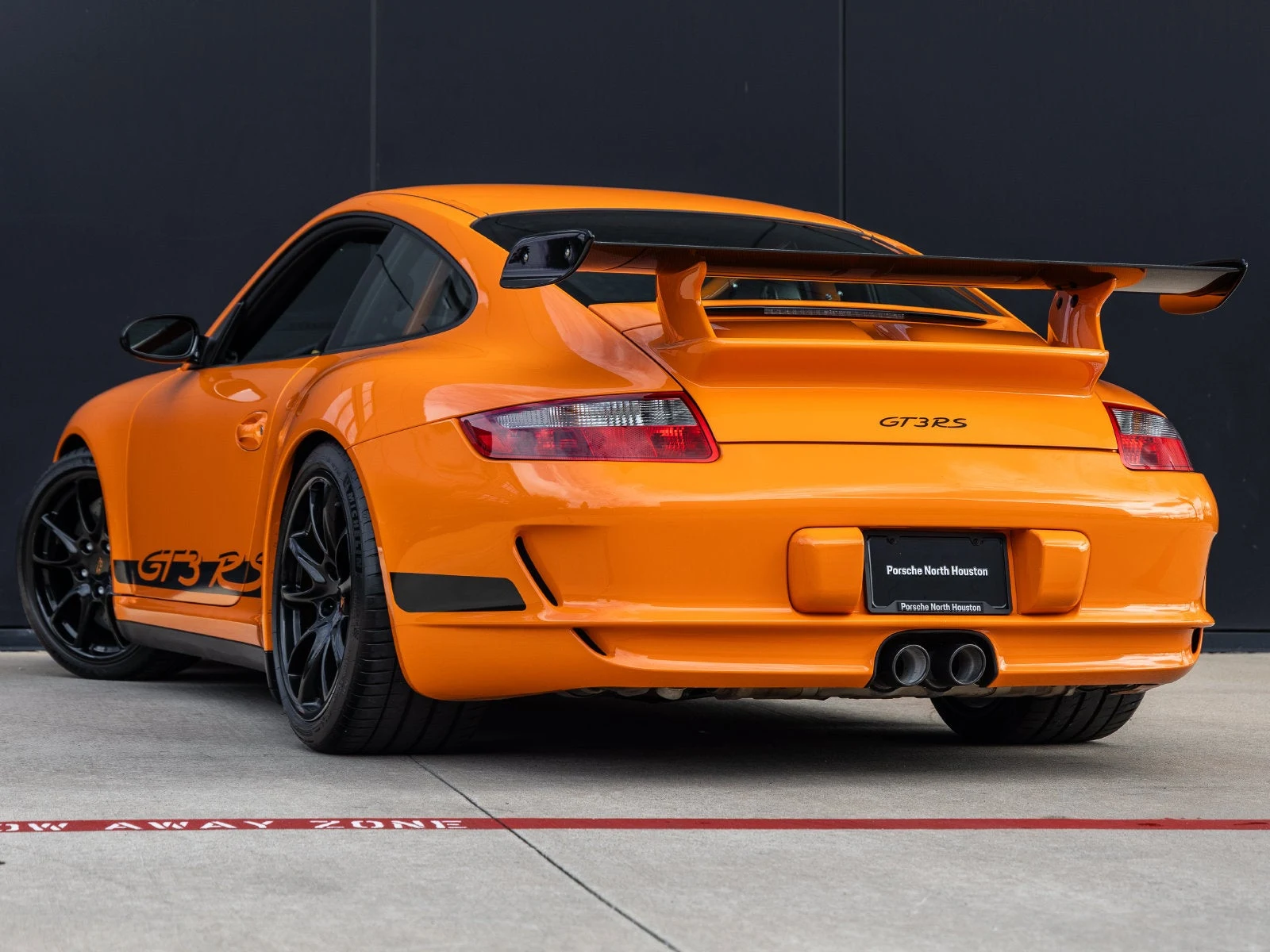 2007 Porsche 911 GT3 RS for sale, exterior, Orange with contrasting Black