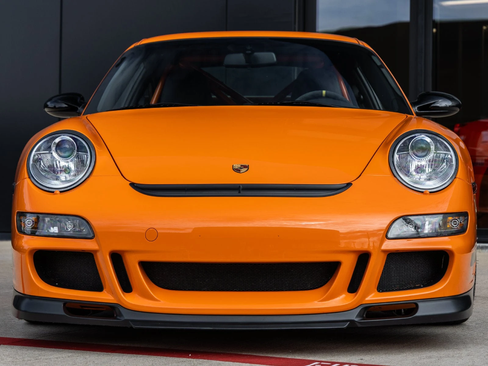 2007 Porsche 911 GT3 RS for sale, exterior, Orange with contrasting Black