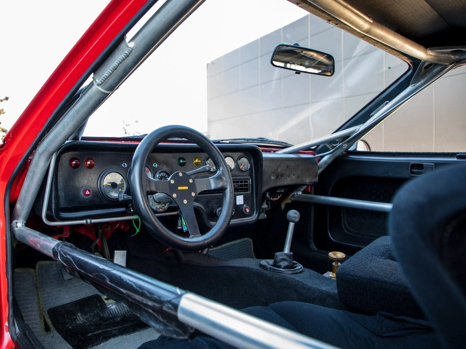 1981 Porsche 924 Carrera GTR interior, dashboard, Black