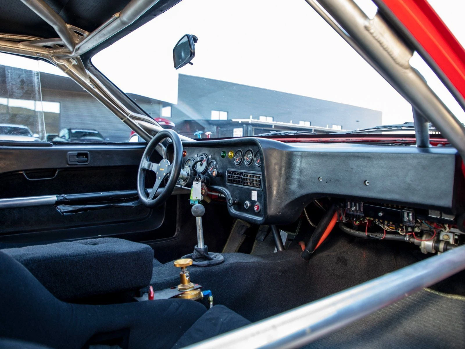 1981 Porsche 924 Carrera GTR interior, dashboard, Black