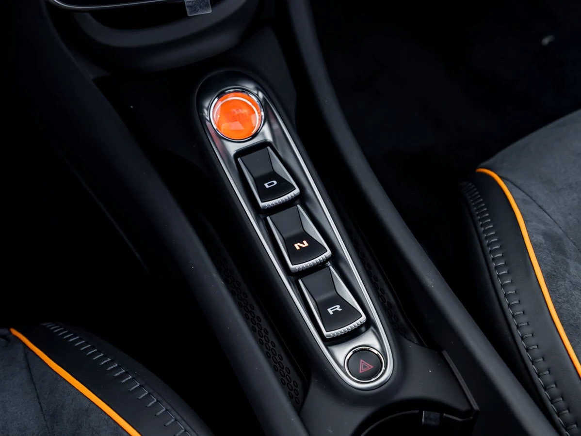 2026 McLaren Artura Spider interior, center console