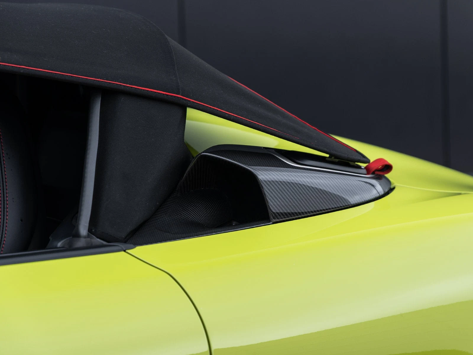2025 Porsche 718 Spyder RS Weissach for sale, exterior, Paint to Sample Linden Green